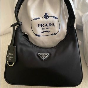 Prada 2000s re-edition mini shoulder bag